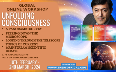 Secure Your Spot Now: The UNFOLDING CONSCIOUSNESS Four Week Global Online Workshop