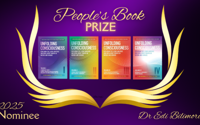 Unfolding Consciousness” Recognized with Nomination for The People’s Book Prize