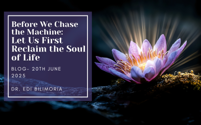 Before We Chase the Machine: Let Us First Reclaim the Soul of Life